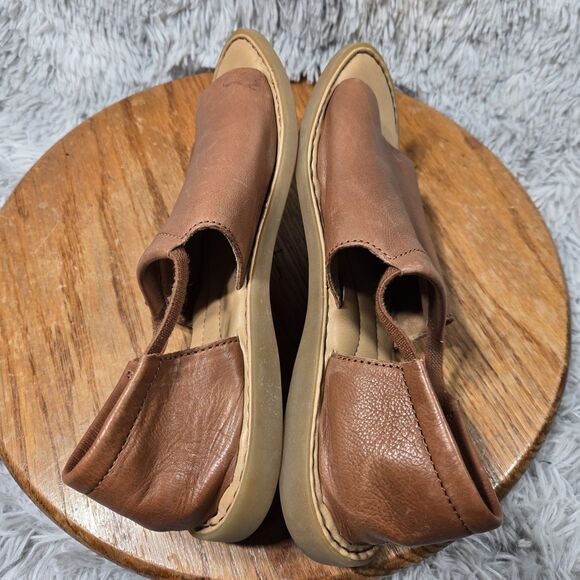 Born Womens Size 8M Mexican Huarache Style Open Toe Light Caramel Sandals - Picture 4 of 9